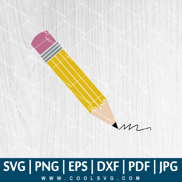 Pencil SVG - Students SVG - Teacher In QuarantineSVG - School SVG - CoolSvg