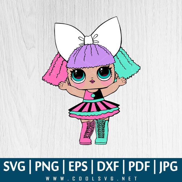 Pranksta Lol Doll SVG, Lol Surprise Dolls SVG, Great for Sublimation & Cricut - CoolSvg