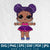 Purple Queen SVG - Lol Doll SVG - Lol Surprise Dolls SVG - Lol Doll PNG