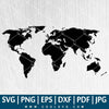 World Map SVG - World Map Vector - World Map PNG - CoolSvg