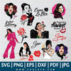 Selena SVG PNG EPS DXF - Selena Quintanilla Bundle SVG - Quintanilla SVG - Great for Sublimation or Cricut Great for Sublimation or Cricut & Silhouette - CoolSvg