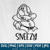 Sneezy SVG PNG EPS DXF, Seven Dwarfs SVG, Cartoon SVG - CoolSvg