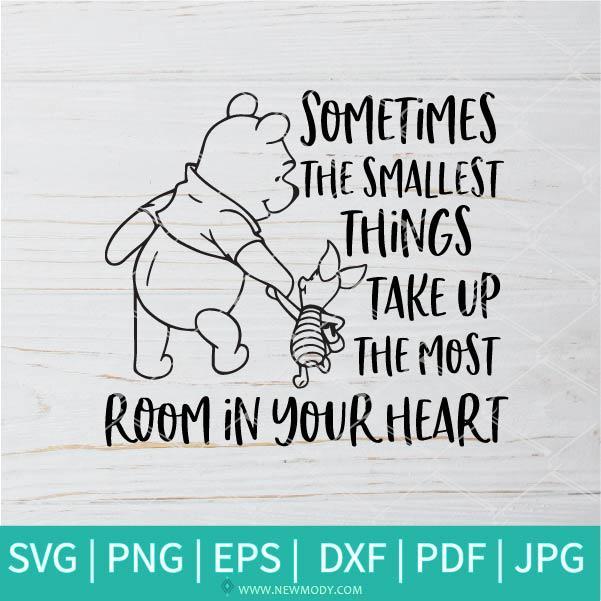 Sometimes The Smallest Things SVG | Winnie The Pooh SVG CoolSvg