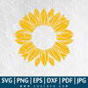 Sunflower Starbucks SVG - Sunflower SVG - Sunflower Starbucks Vector - Sunflower PNG - CoolSvg