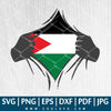 Super Palestinian Heritage SVG - Palestine Roots Flag SVG - CoolSvg
