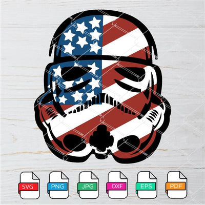 Star Wars American Flag SVG - Star Wars SVG - mysvg