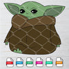 Baby Yoda SVG Cut Files - mysvg