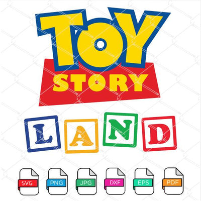 Toy Story Logo SVG - Toy Story Logo Land SVG - mysvg