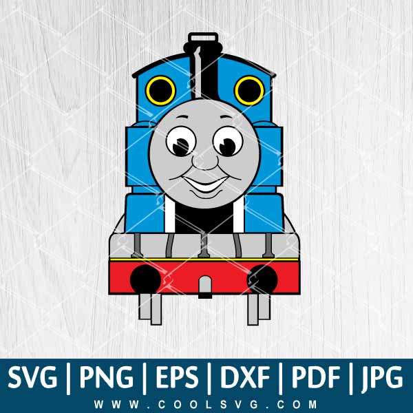 Thomas the Train SVG File - Thomas SVG - Train SVG - Thomas Vector - CoolSvg