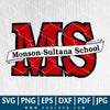 Monson Sultana School SVG -  Monson Sultana School PNG - CoolSvg