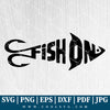 FISH ON SVG - FISHING SVG - CoolSvg