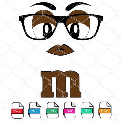 M and M Face SVG Bundle - M&Ms Face PNG -M and Ms Face Clipart - mysvg