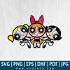 Powerpuff Girls SVG - Powerpuff Girls Vector - Powerpuff Girls PNG - Power puff Girls SVG - CoolSvg