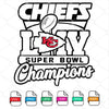 Super Bowl SVG - Chiefs Super Bowl 54 LIV Champions SVG - mysvg