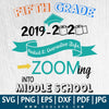 Fifth Grade 2019-2020 SVG |  Graduation 2020 SVG | Quarantine SVG | Class of 2020 SVG - CoolSvg