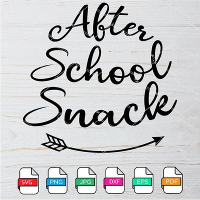 After School Snack SVG - mysvg