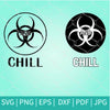 Quarantaine and Chill SVG - Quarantaine Symbol SVG - mysvg